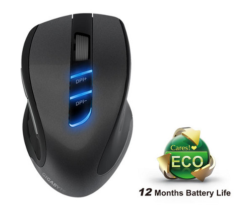 Long-lived wireless mouse Gigabyte ECO600 officially presented Long-lived wireless mouse Gigabyte ECO600 officially presented